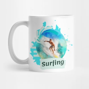 Surfing Mug